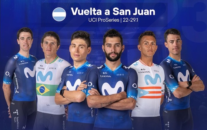 Movistar Team Vuelta a San Juan 2023 www.sportvicious.com