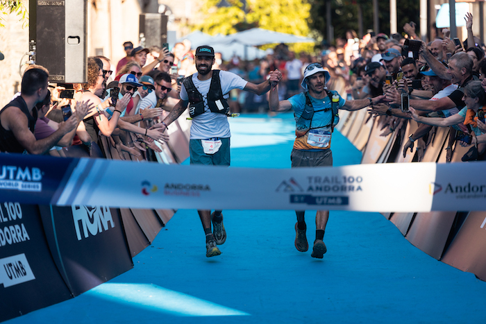 Ben Dhiman y Jean-Philippe Tschumi Trail 100 Andorra ©GuillemCasanova www.sportvicious.com