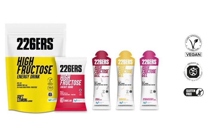 226ERS High Fructose Gel y Energy Drink www.sportvicious.com